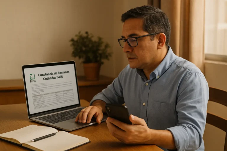 Constancia de Semanas Cotizadas IMSS: Cómo descargarla y entender tus aportes